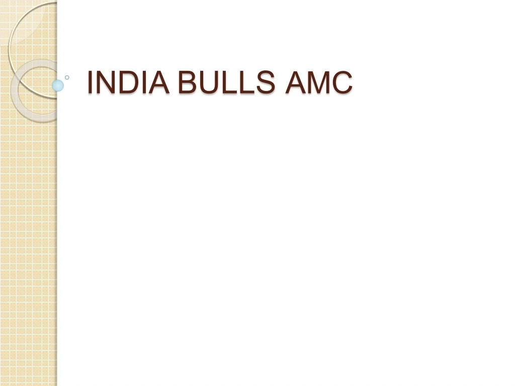 india bulls amc