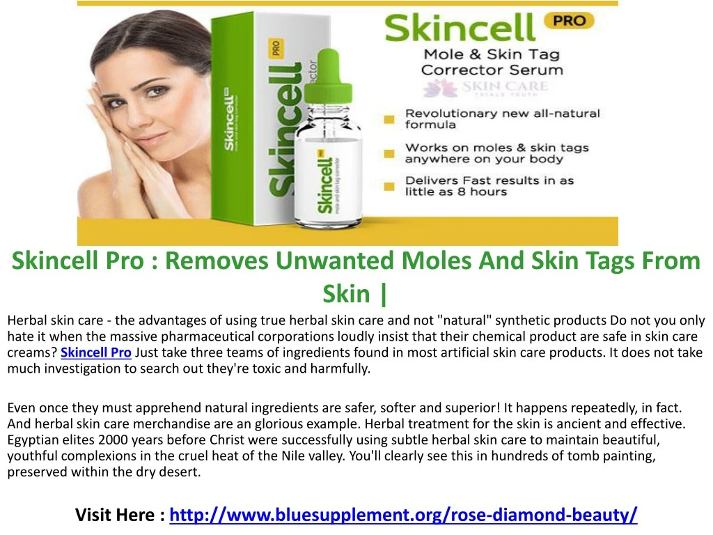 skincell pro removes unwanted moles and skin tags