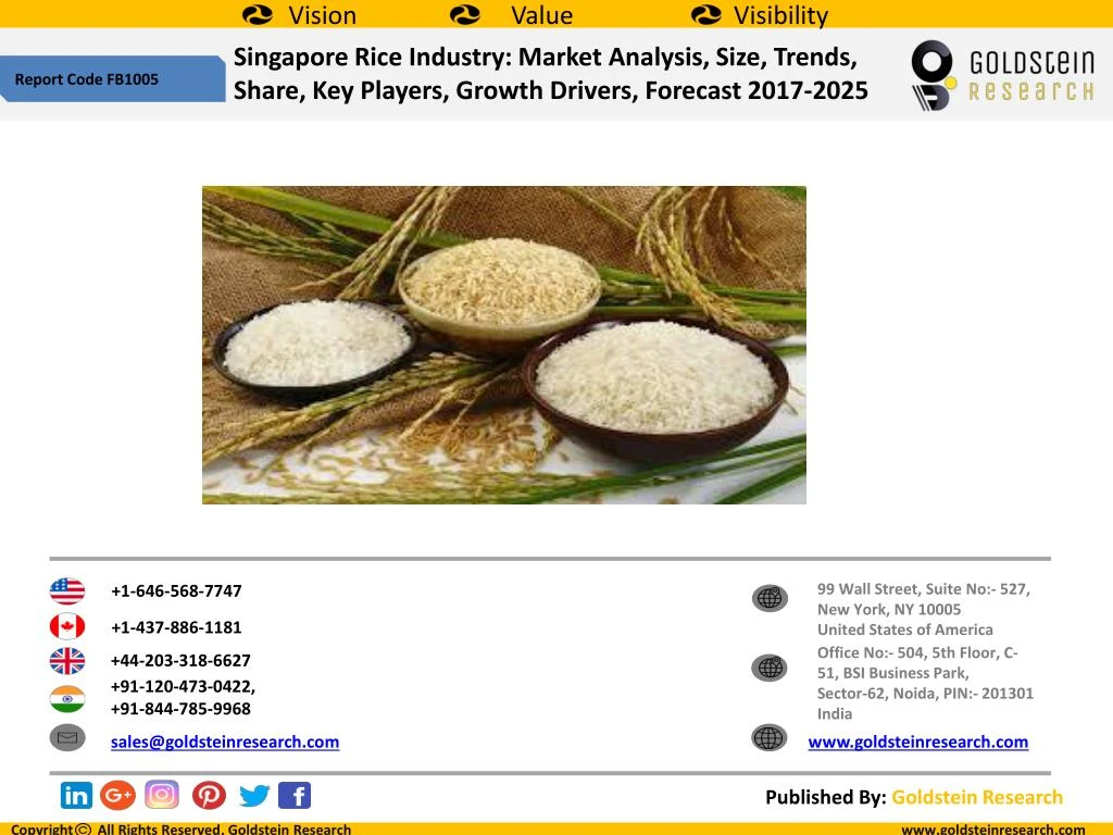singapore rice industry market analysis size