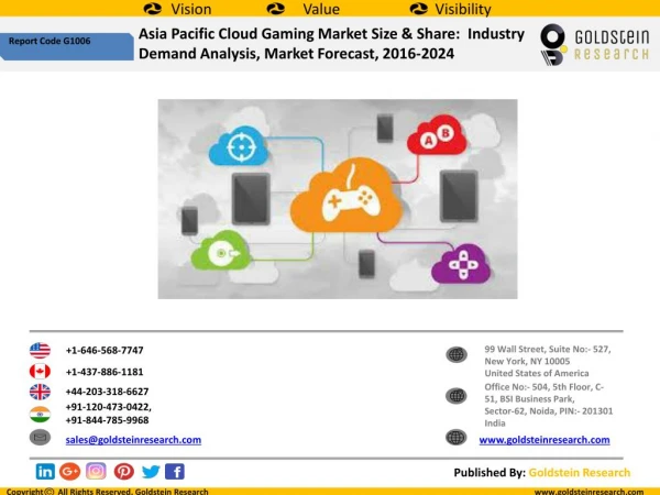 Asia Pacific Cloud Gaming Market