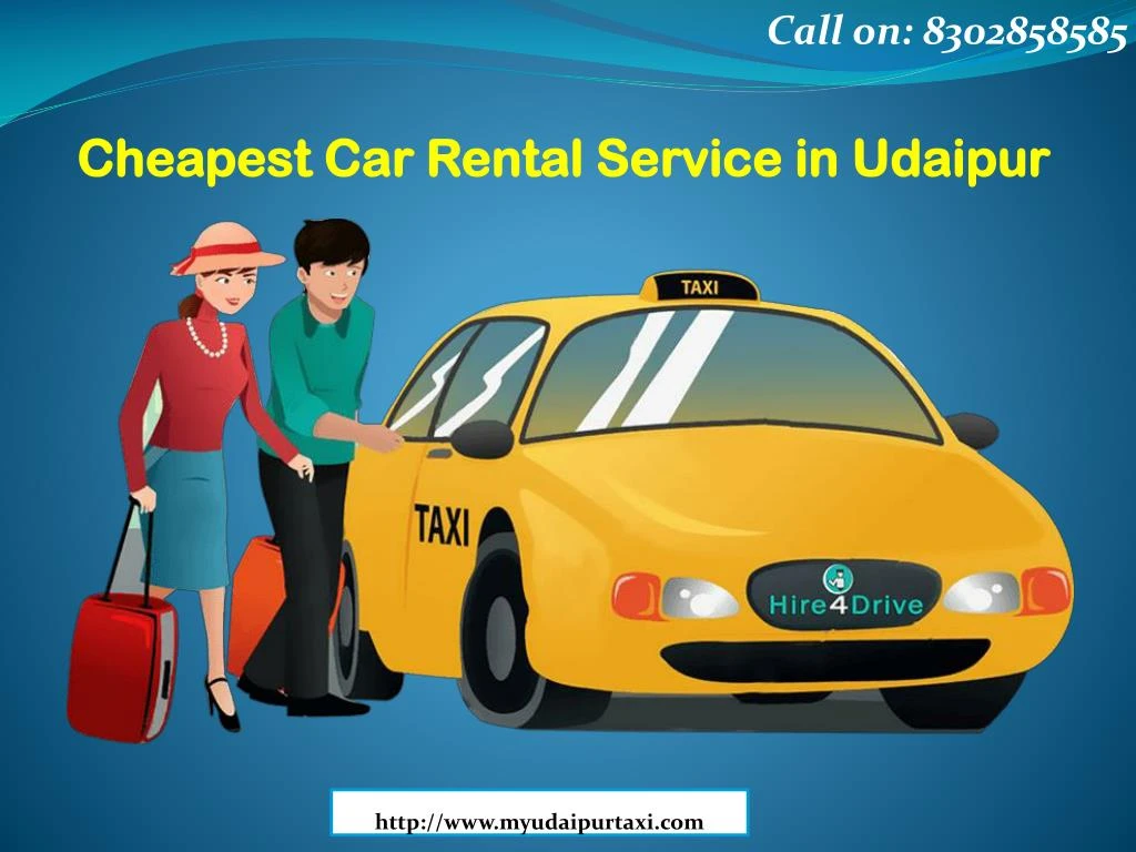 call on 8302858585 cheapest car rental service in udaipur