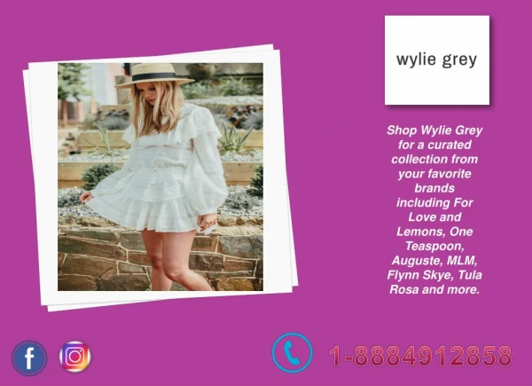 shop wylie grey for a curated collection from