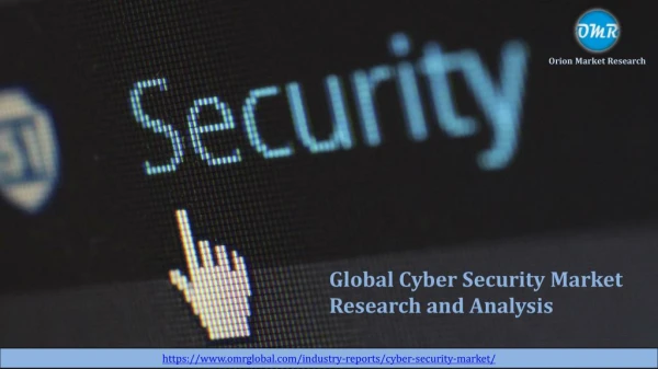 Global Cyber Security Market Research and Analysis, 2016-2021