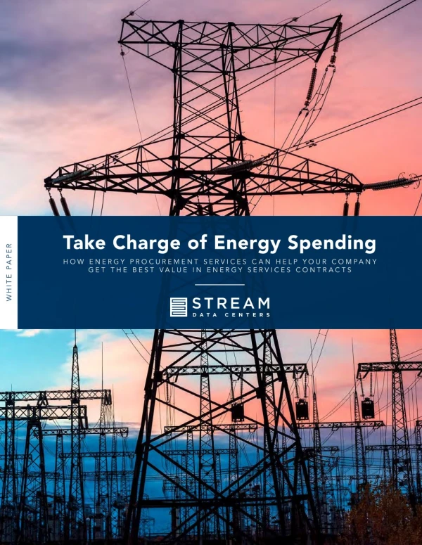 Energy Procurement Services – Take CHARGE OF Energy Spending