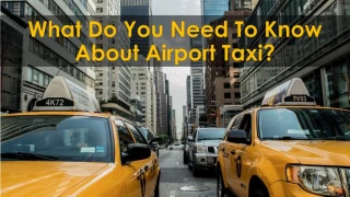 Airport Taxi - slide 1