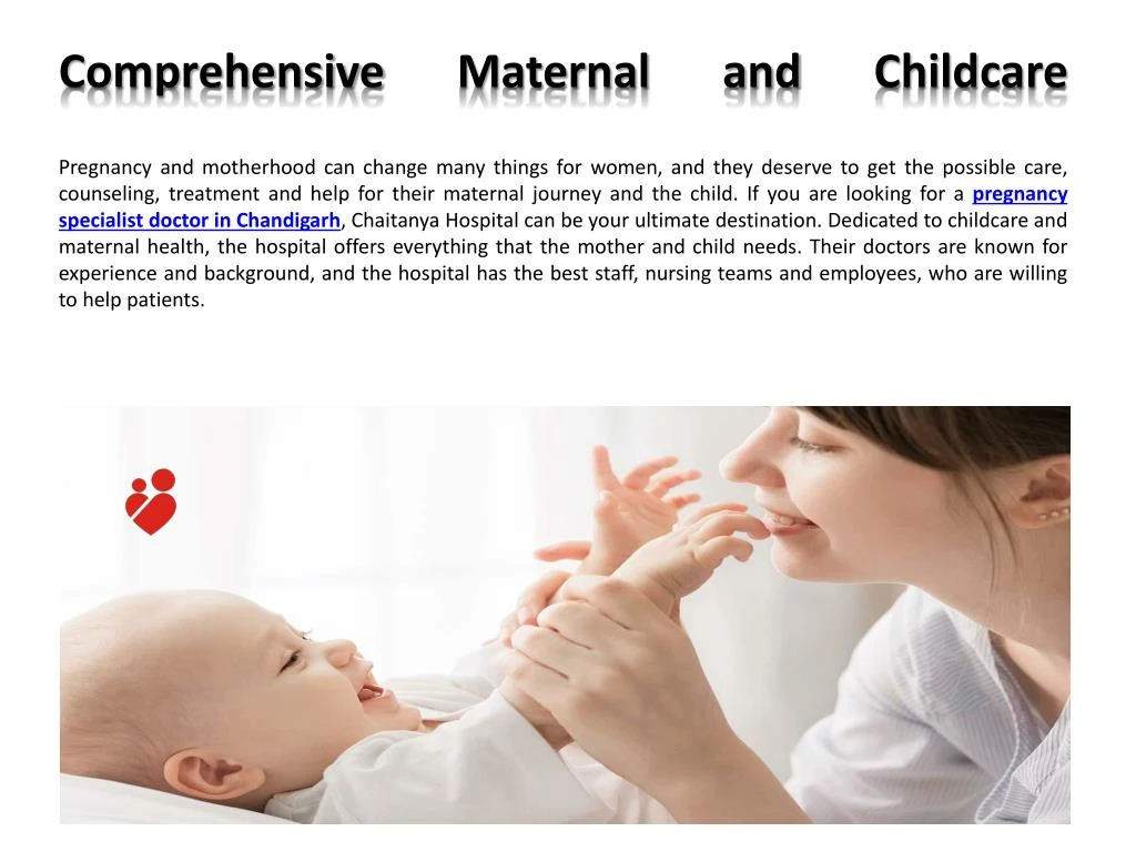 comprehensive maternal and childcare pregnancy