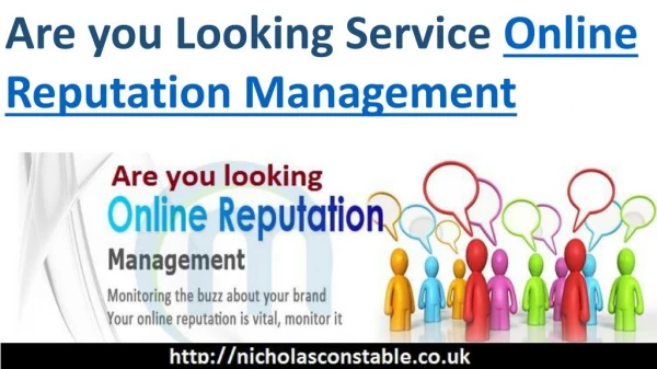 Nicholas Constable provide an online reputation management services in Weybridge