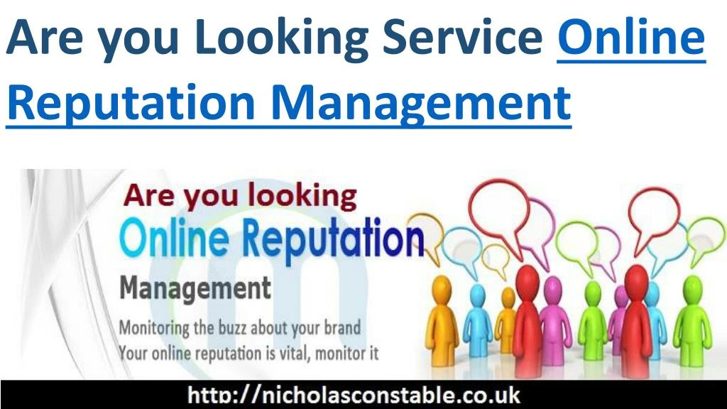 are you looking service online reputation