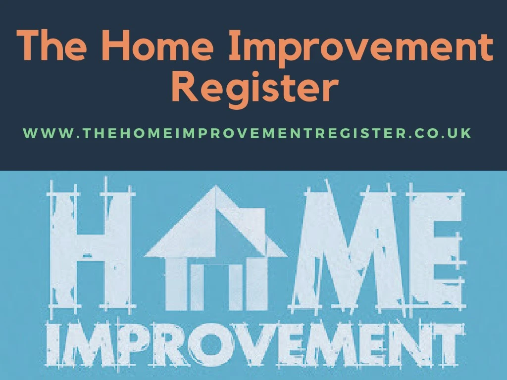 the home improvement register
