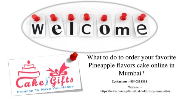 What to do to order your favorite Pineapple Flowers cake in Mumbai in your budget?