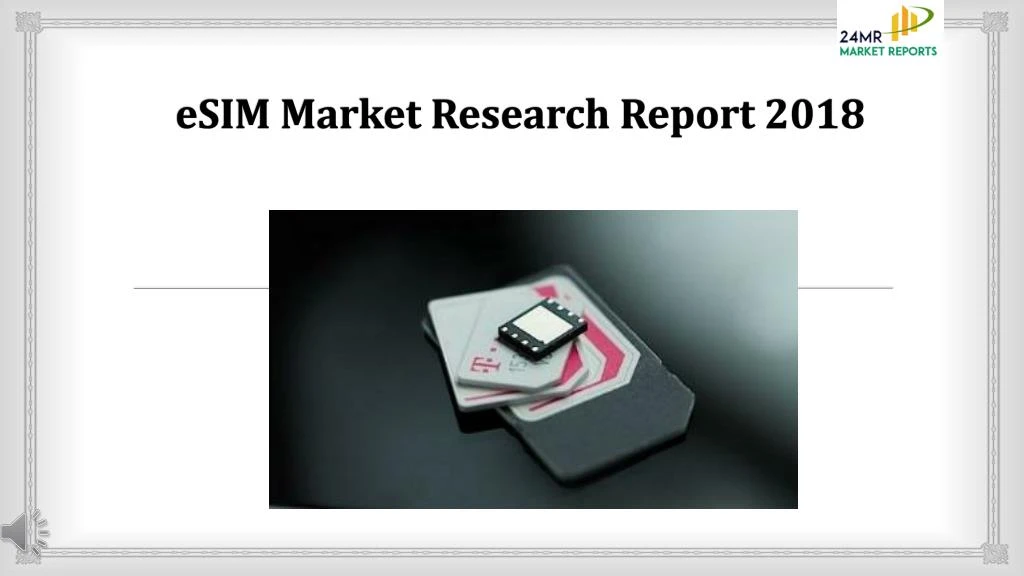 esim market research report 2018