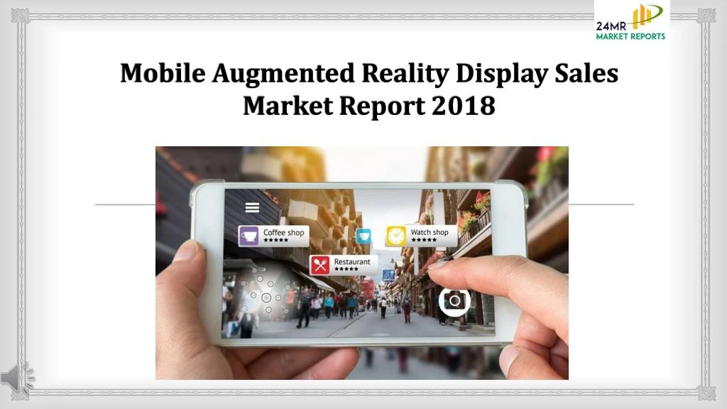 mobile augmented reality display sales market report 2018
