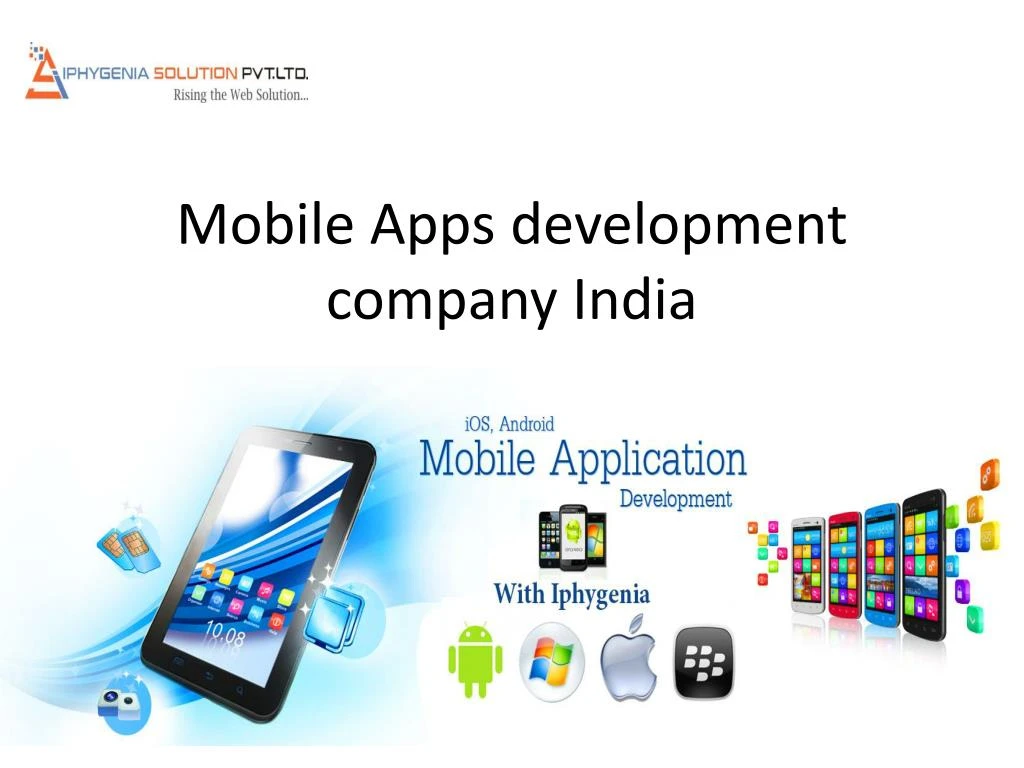 mobile apps development company india
