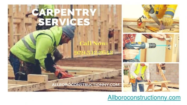 Change the Looks of Your Place with Carpentry Services