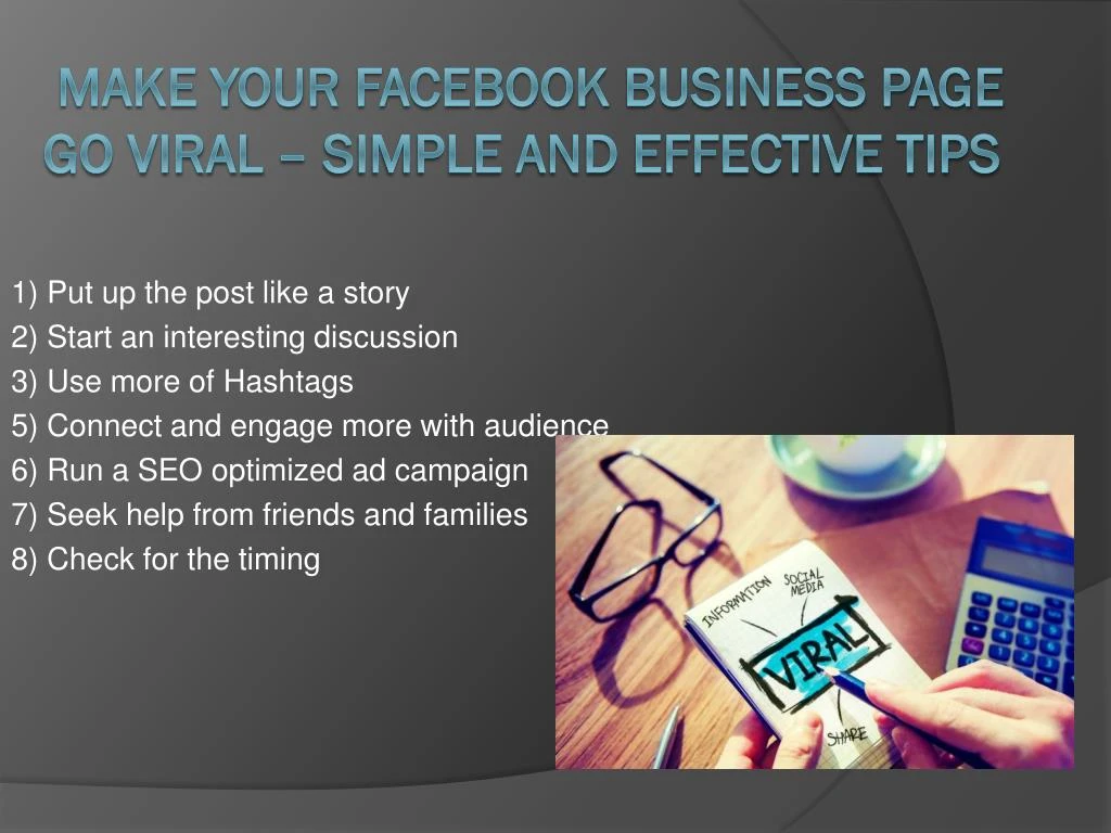 make your facebook business page go viral simple and effective tips