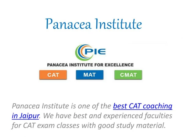 CAT coaching classes in jaipur