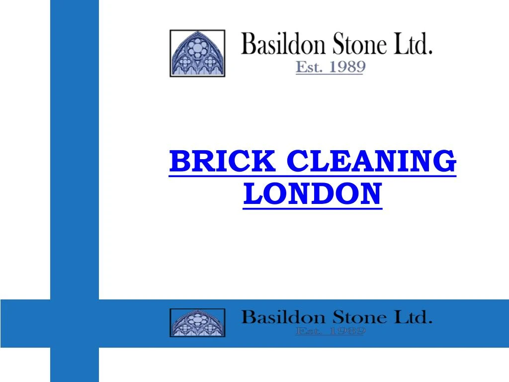 brick cleaning london