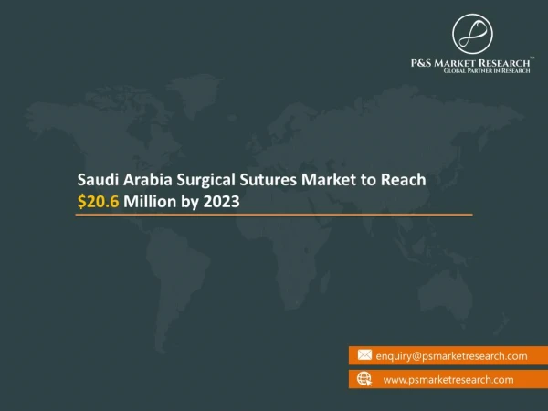 Saudi Arabia Surgical Sutures Market Demand, and Future Prospects