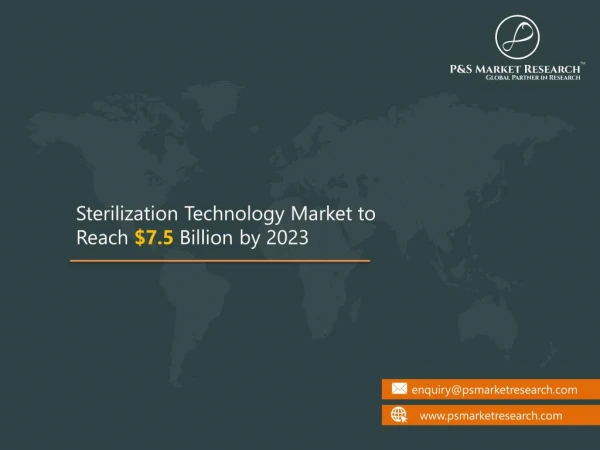 Sterilization Technology Market Global Industry Analysis and Growth Opportunity