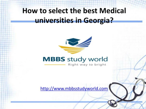 MBBS in Georgia For indians