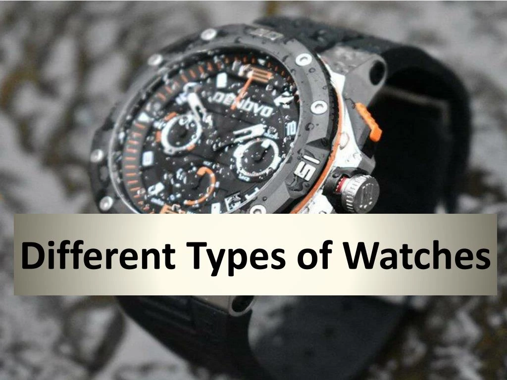 different types of watches