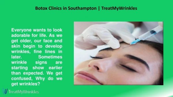 Botox clinic Southampton