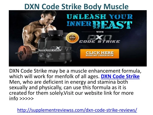 DXN Code Strike Reviews