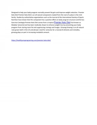https://healthjumpprograming.com/premier-keto-diet/ - slide 1