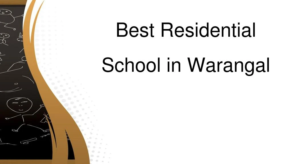 best residential school in warangal