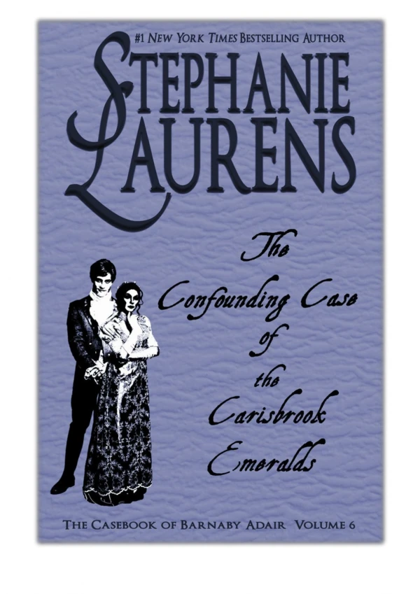 [PDF] Free Download The Confounding Case Of The Carisbrook Emeralds By Stephanie Laurens