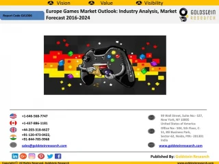 Europe Games Market Research Report
