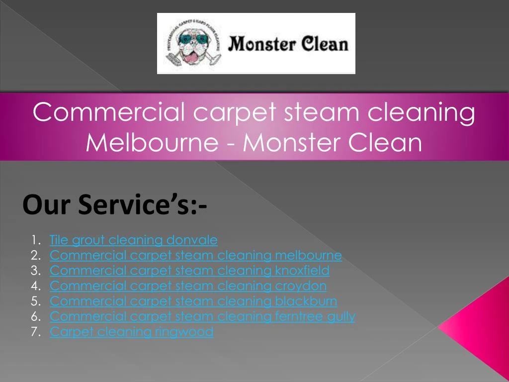 commercial carpet steam cleaning melbourne