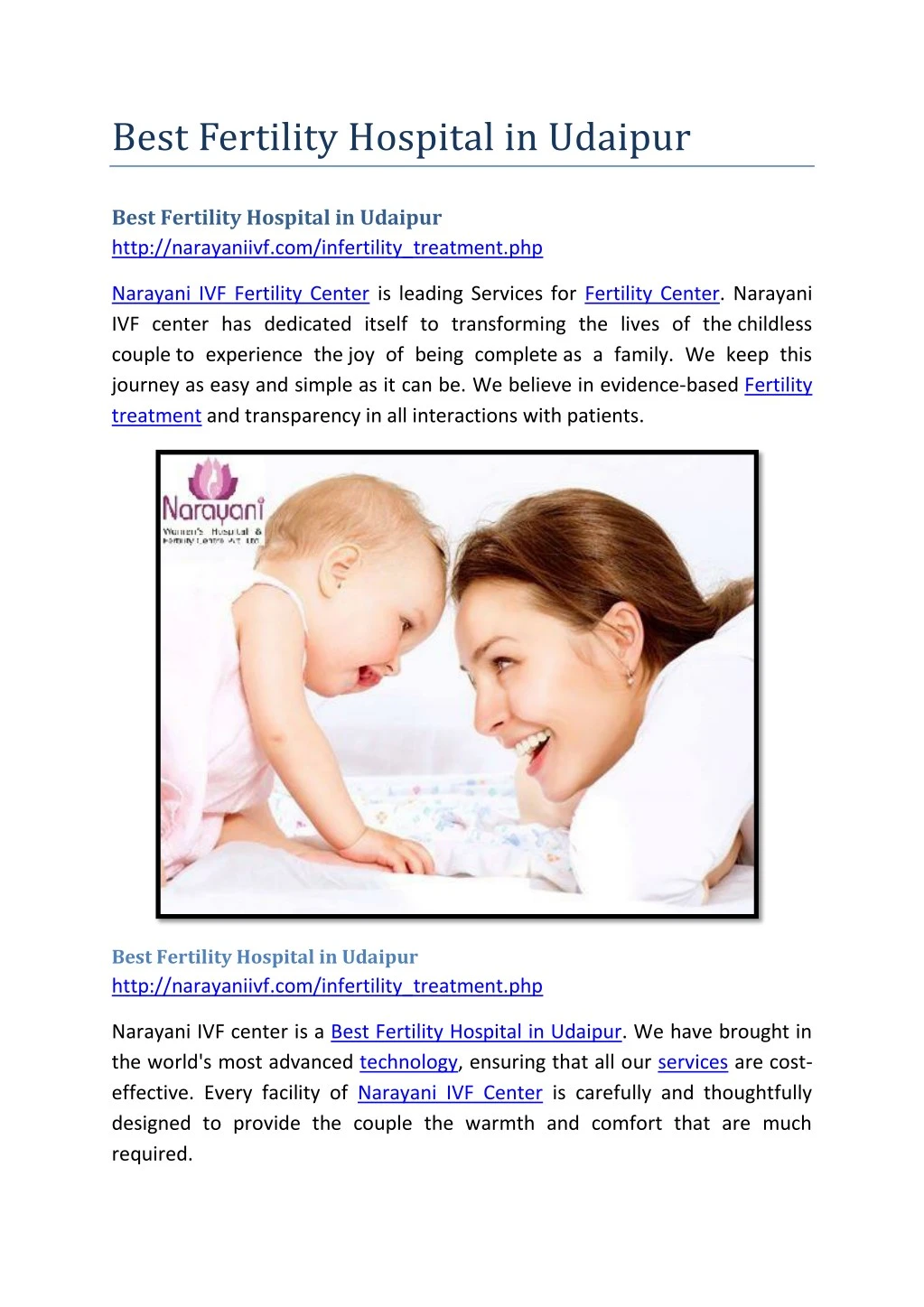 best fertility hospital in udaipur