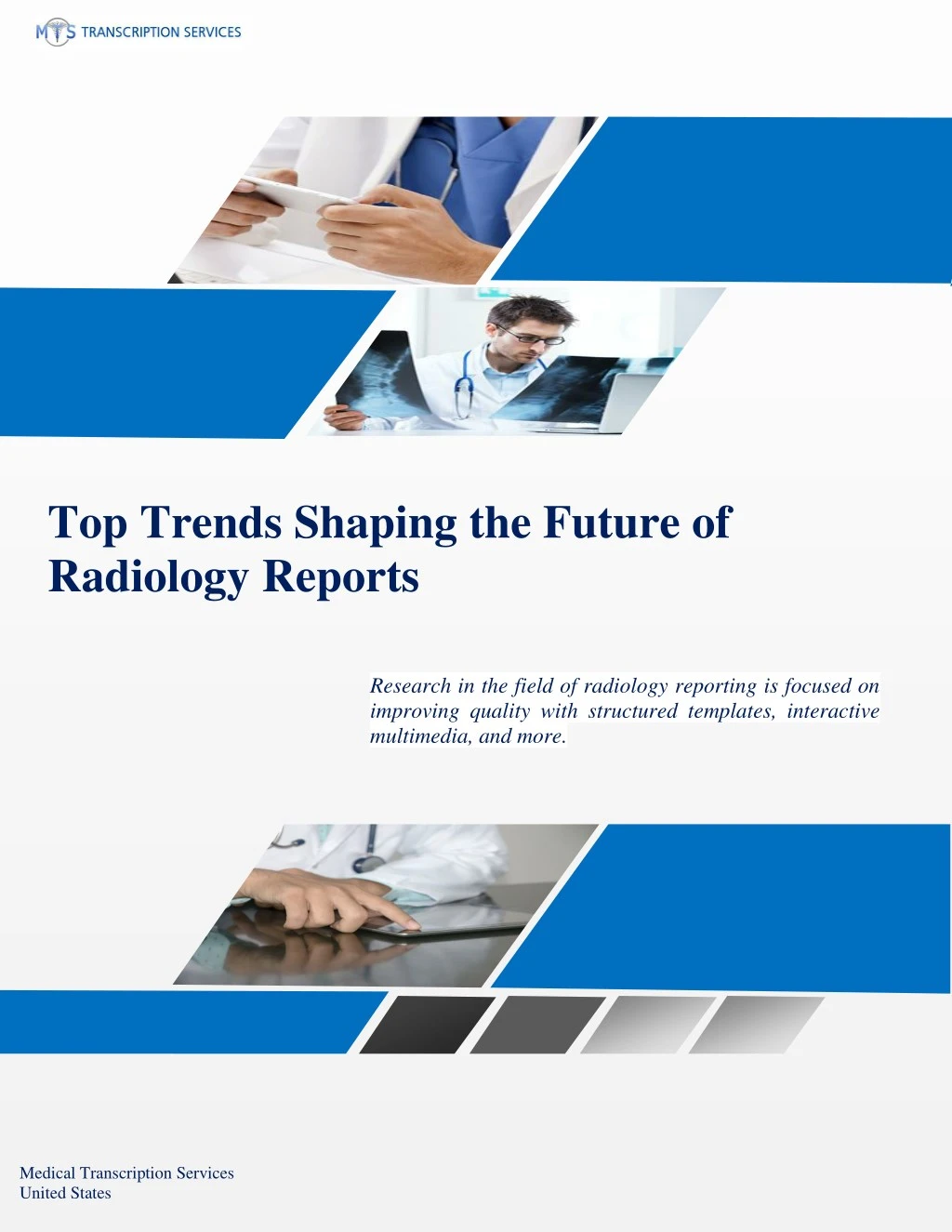 top trends shaping the future of radiology reports