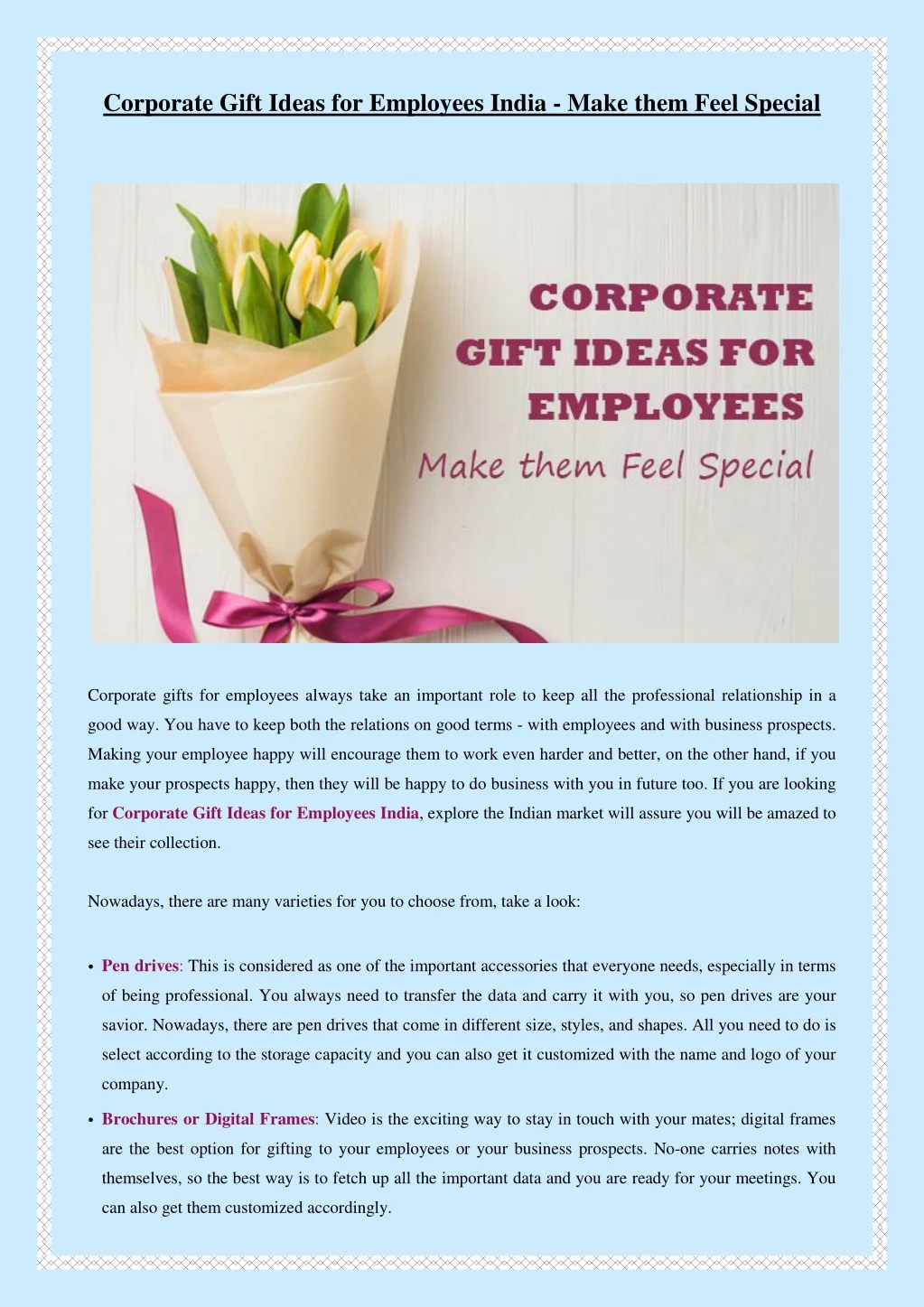 corporate gift ideas for employees india make
