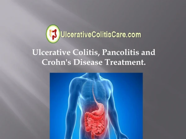 Get Ulcerative Colitis and Crohn's Disease Treatment