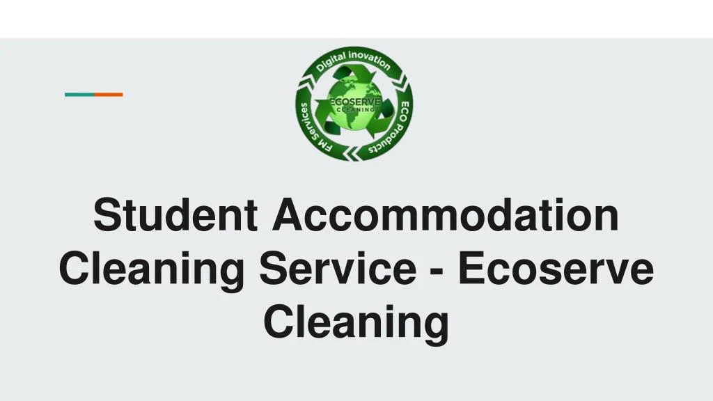 student accommodation cleaning service ecoserve cleaning