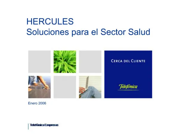 HERCULES Soluciones para el Sector Salud