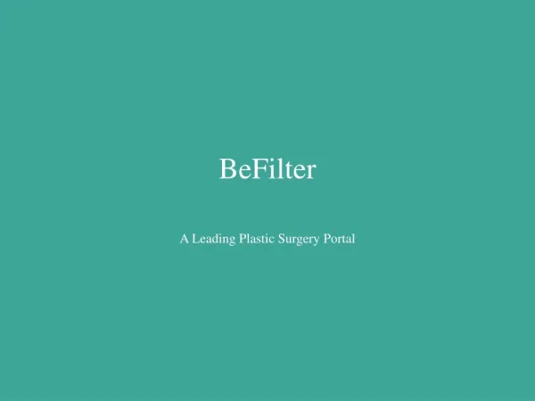 BeFilter