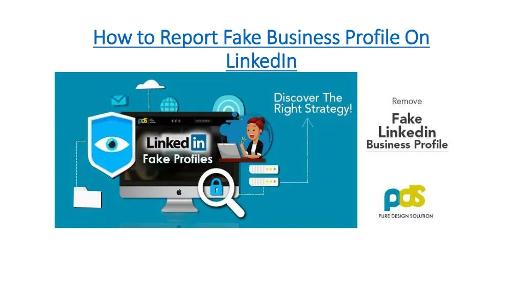 how to report fake business profile on linkedin