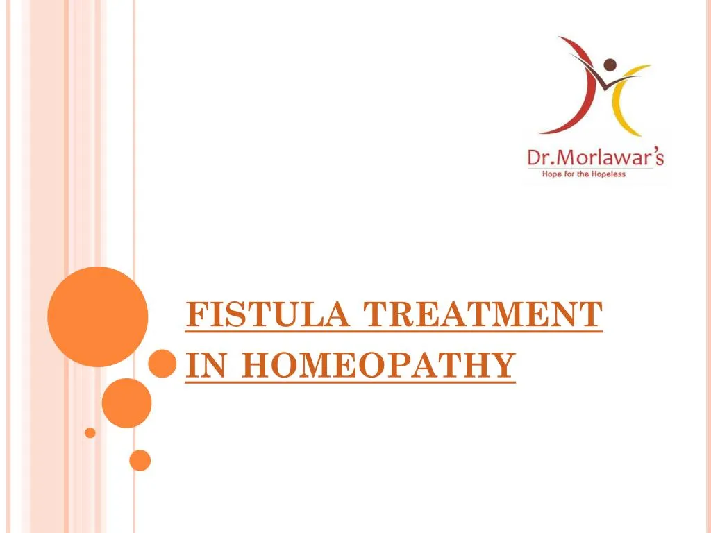 fistula treatment in homeopathy