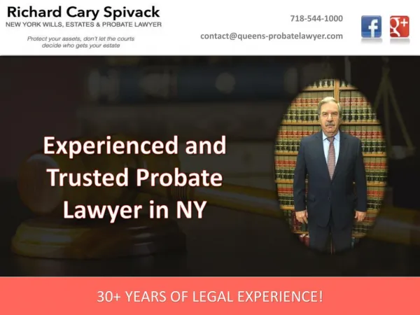Experienced and Trusted Probate Lawyer in NY