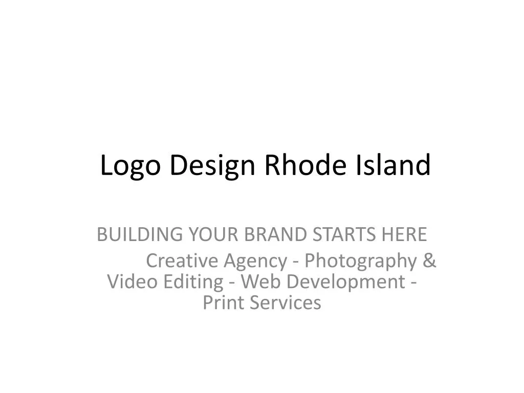 logo design rhode island