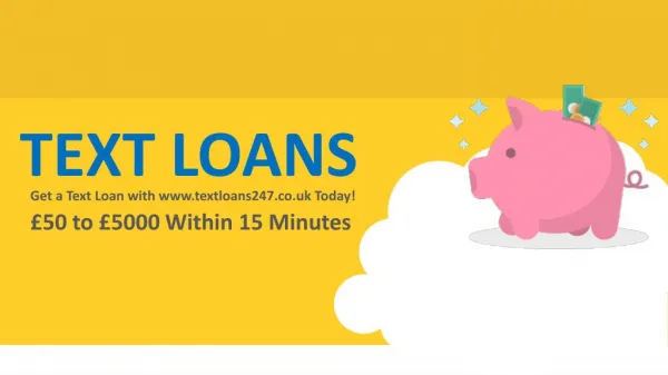 Text Loans No Credit Check | www.textloans247.co.uk
