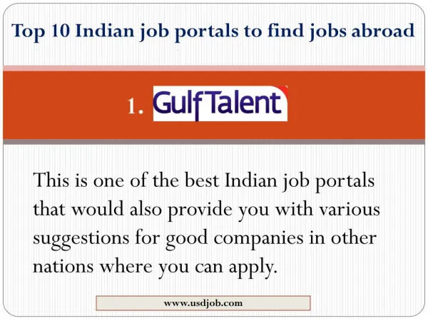 Top 10 Indian job portals to find jobs abroad