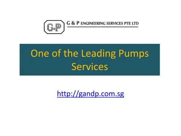 Online Best Pumps Service Company