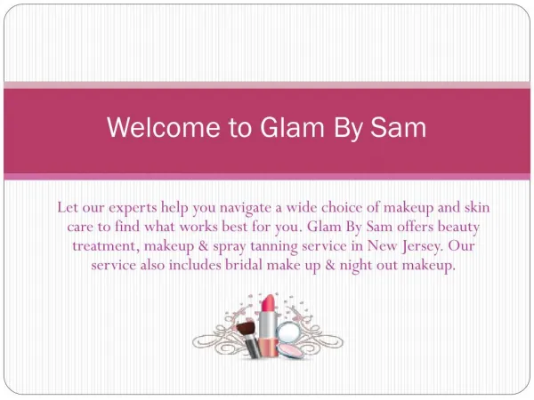 Makeup & Spray Tanning Service | Beauty Treatment - Glam By Sam