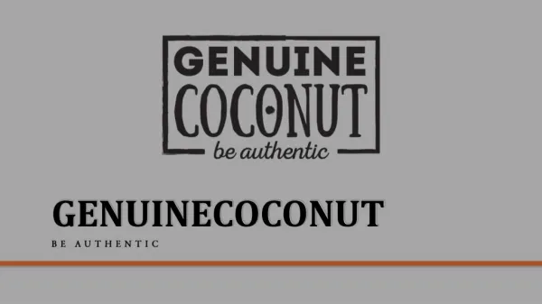 Looking For Healthy Coconut Water Online at Genuinecoconut