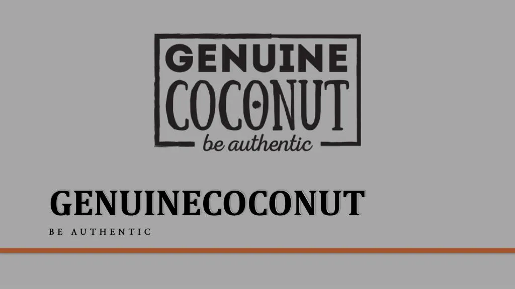 genuinecoconut