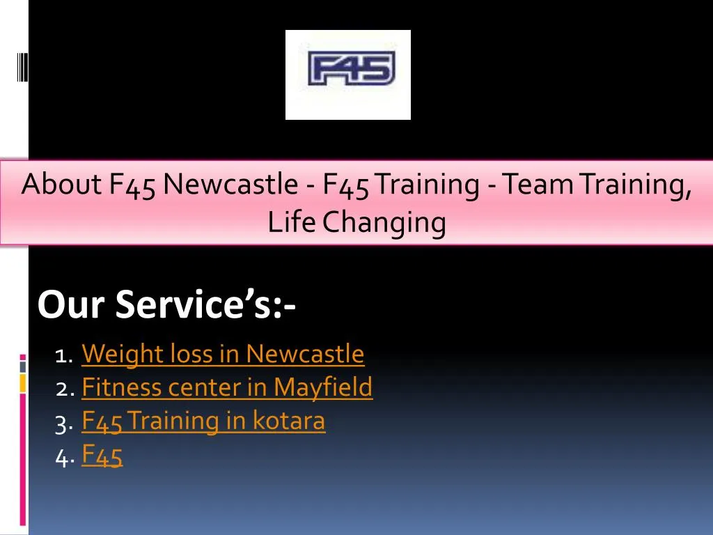 about f45 newcastle f45 training team training